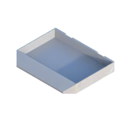 Render of MODULITH 115 Classic Drawer - 2W-0.5H